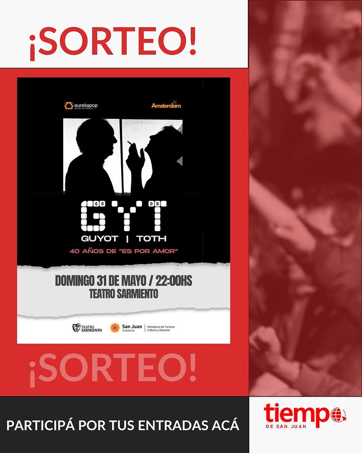 Imagen de ¡La leyenda de GYT vuelve a vibrar en San Juan y tenemos en