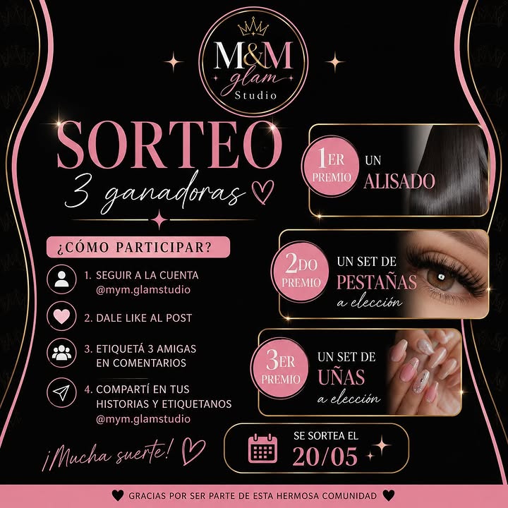Imagen de ✨ ¡Bienvenidas a M&M Glam Studio! ✨
Somos Milagros y Mi