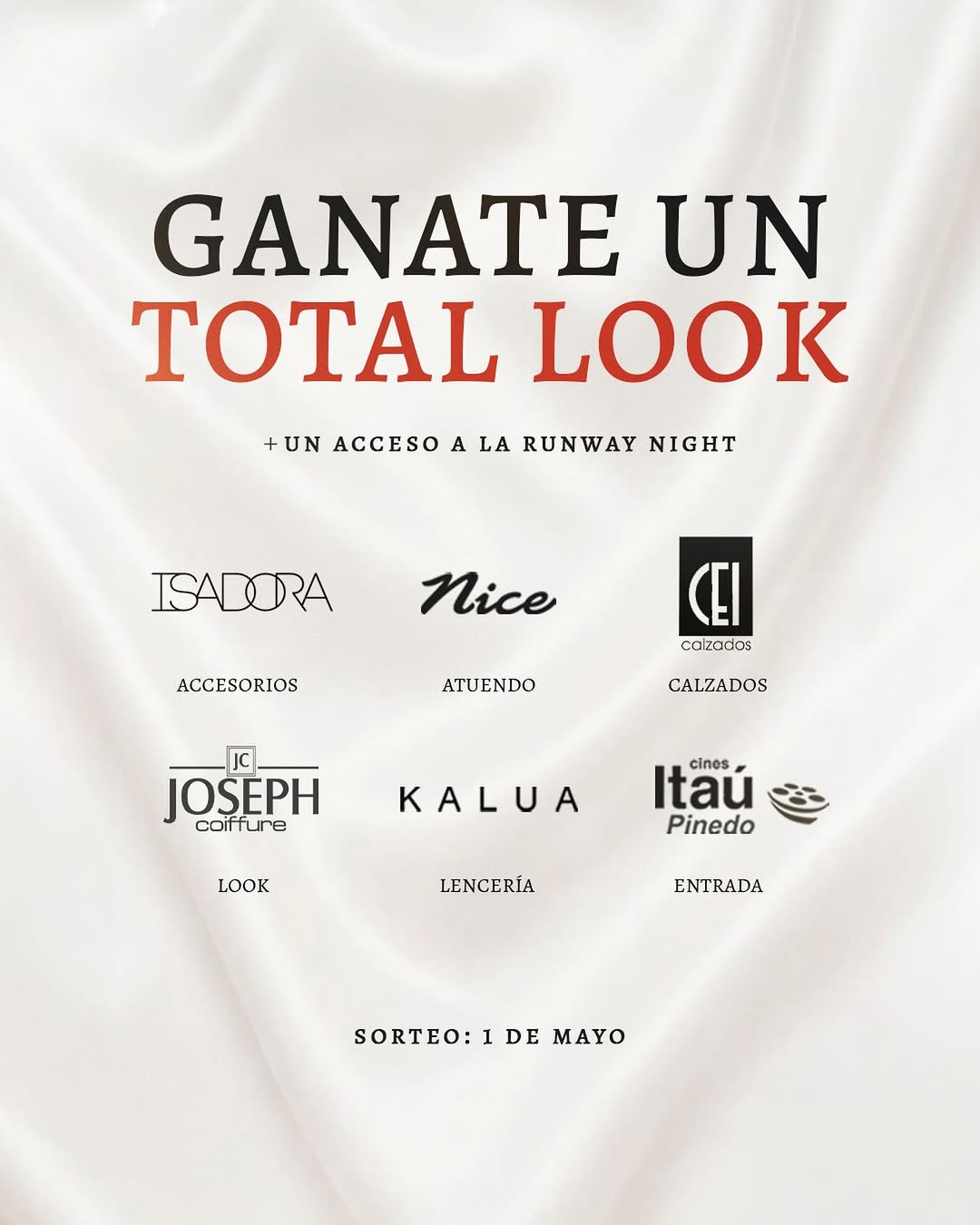 Imagen de ¿Ya tenés tu outfit para nuestra RUNWAY NIGHT 👠?

En Ci