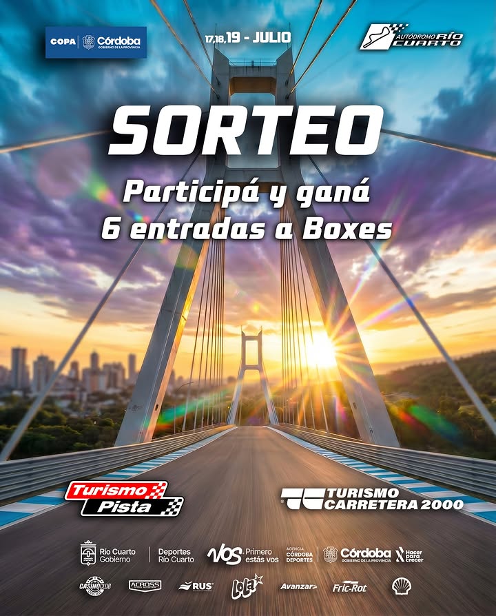 Imagen de ¿Querés vivir la emoción del Turismo Pista y el Turismo C