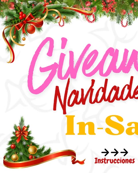 Imagen de 💛❤️NUEVO GIVEAWAY NAVIDEÑO IN-SAÍLA❤️💛
Es su