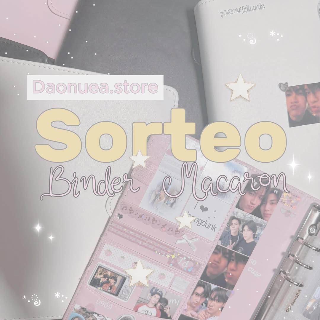 Imagen de ୨୧ ‧₊˚SORTEO BINDER MACARON A5˚₊‧ ୨୧

¡Qu