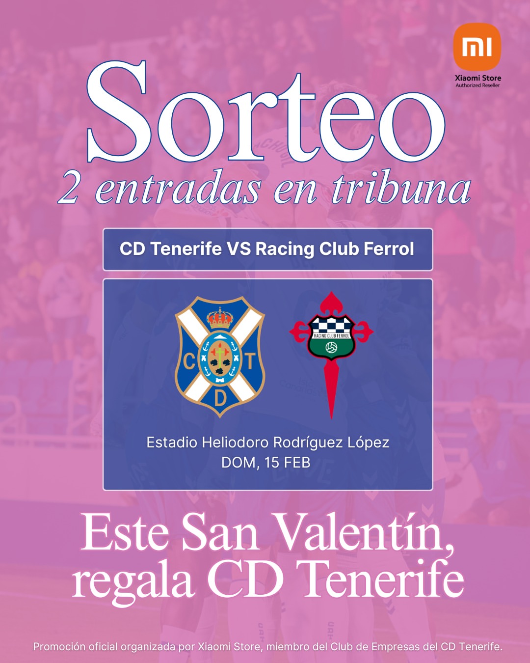 Imagen de 💘 Este San Valentín se vive en el Heliodoro… y en TRIB