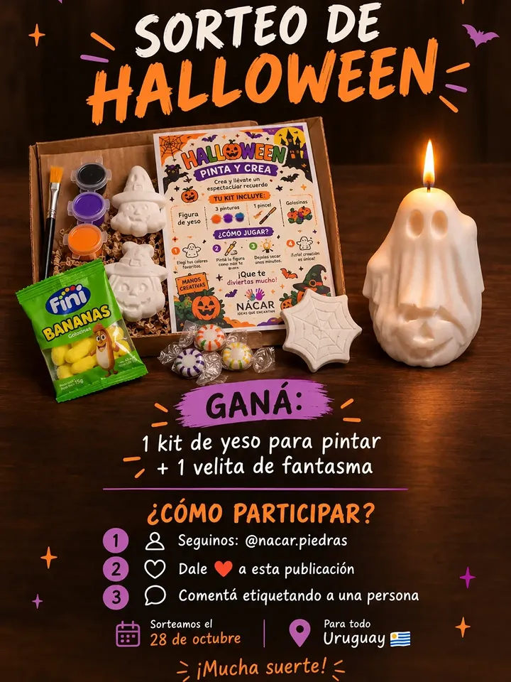 Imagen de 🎃👻 ¡SORTEO DE HALLOWEEN EN NÁCAR! 🧡🖤
¡Se vien
