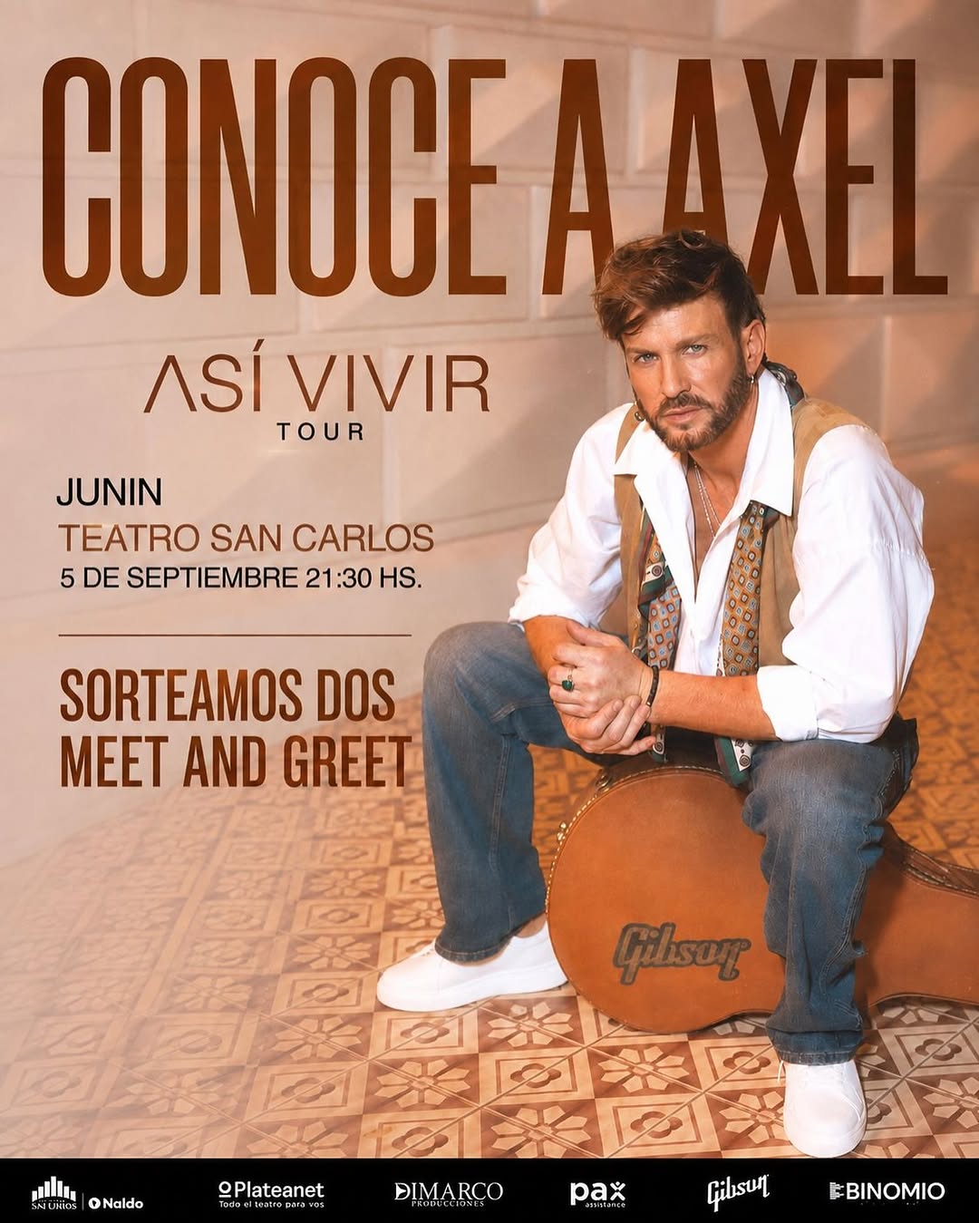 Imagen de 🎤🤩 ¿TE IMAGINÁS CONOCIENDO A AXEL?

¿Ya tenés tu e