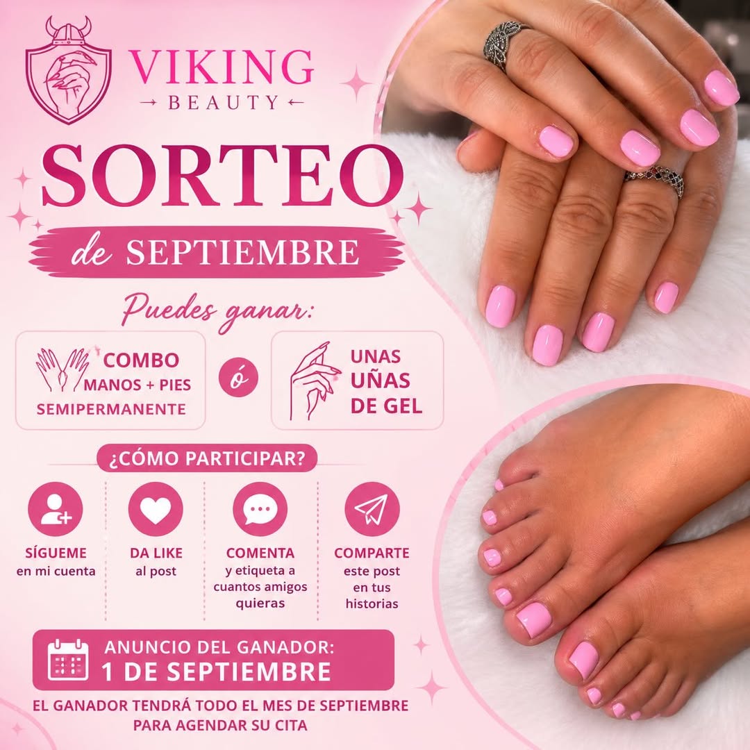 Imagen de 🎀 ¡SORTEO DE SEPTIEMBRE EN VIKING BEAUTY! 🎀

¡Esta v