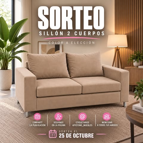 Imagen de 🎉 ¡SE VIENE SORTEO EN TIZITINO! 🎉

¿Te imaginás est