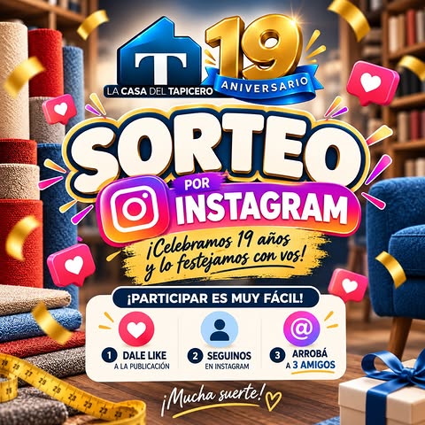 Imagen de 🎉 ¡GRAN SORTEO 19° ANIVERSARIO! 🥳✨

¡En La Casa d