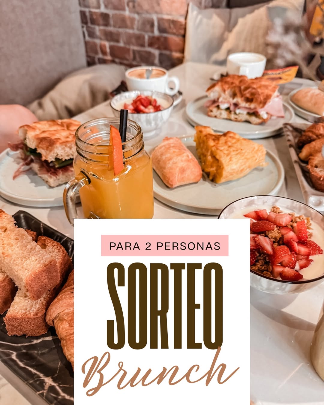 Imagen de 🥯✨ ¡SORTEO BRUNCH PARA DOS! 🥂
¿Te apetece un plana