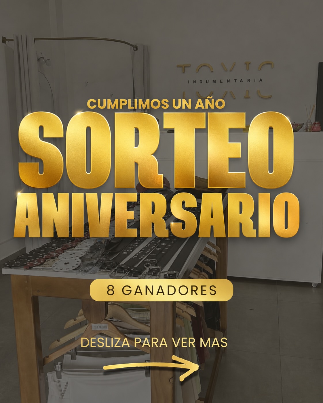 Imagen de ¡CELEBRAMOS NUESTRO ANIVERSARIO CON UN SORTEO GIGANTE! 🥳