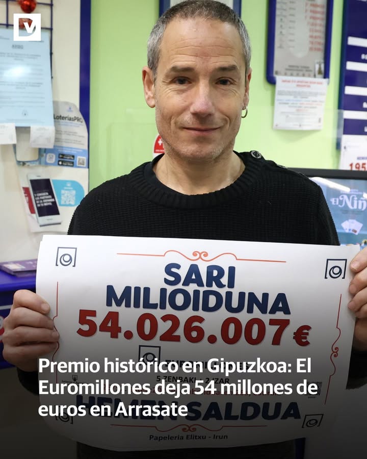 Imagen de Arrasate está de suerte, o al menos alguno de sus vecinos, 