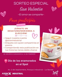Imagen de 💘El amor se comparte… y en el SPOT se disfruta ☕️�