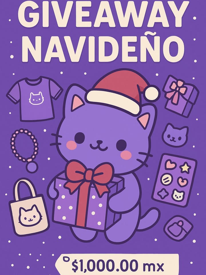 Imagen de 🎄✨ GIVEAWAY NAVIDEÑO ✨🎄 
¡Queremos agradecerles 