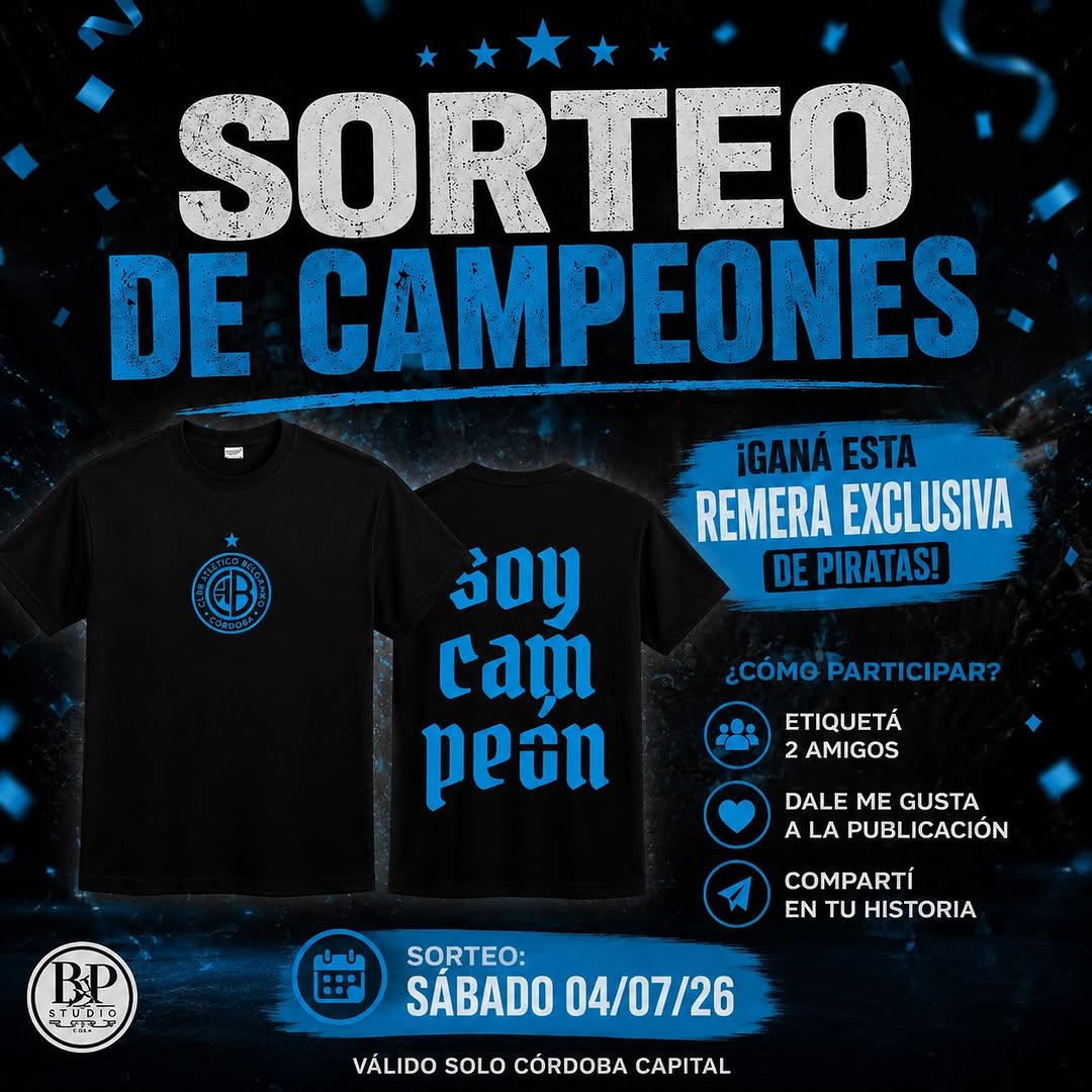 Imagen de 🎉🏆 SORTEO DE CAMPEONES 🏆🎉

¿Querés ganarte est