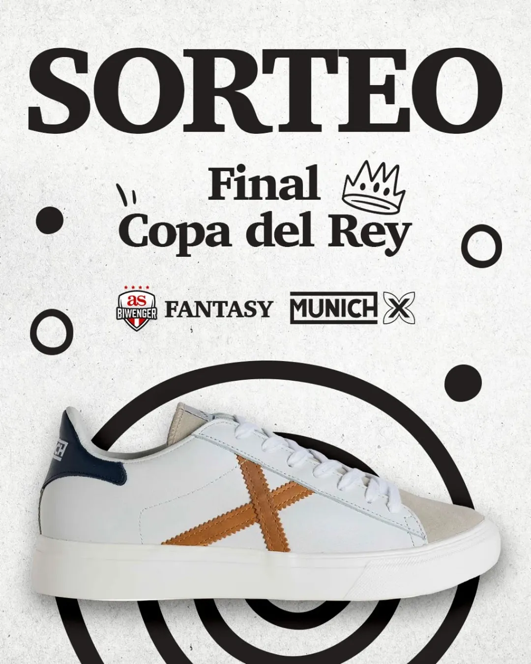 Imagen de 📢 NUEVO SORTEAZO @munichsports

👟 ¡Gana un espectacul