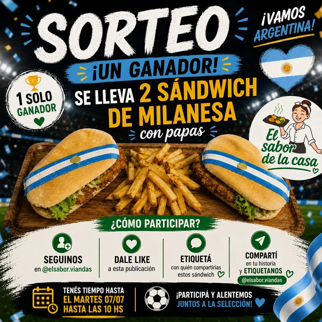 Imagen de 🎉🇦🇷 ¡SORTEO ESPECIAL SELECCIÓN ARGENTINA! 🇦�