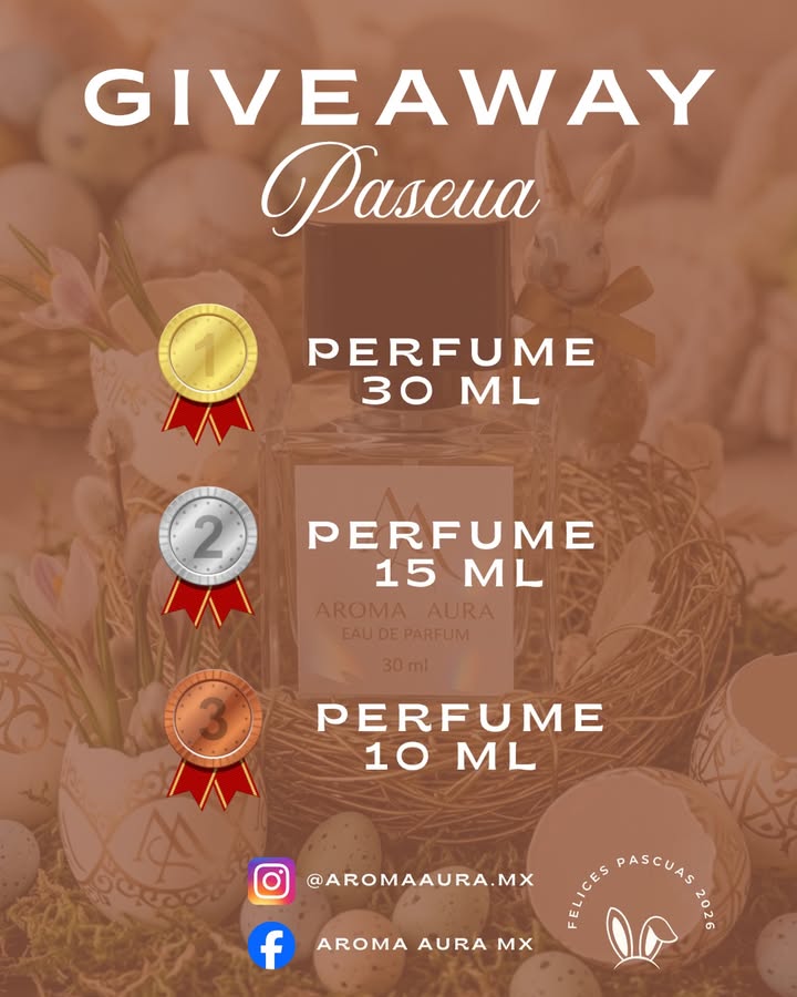 Imagen de 🐣 GIVEAWAY DE PASCUA – AROMA AURA 🎁

Esta Pascua que