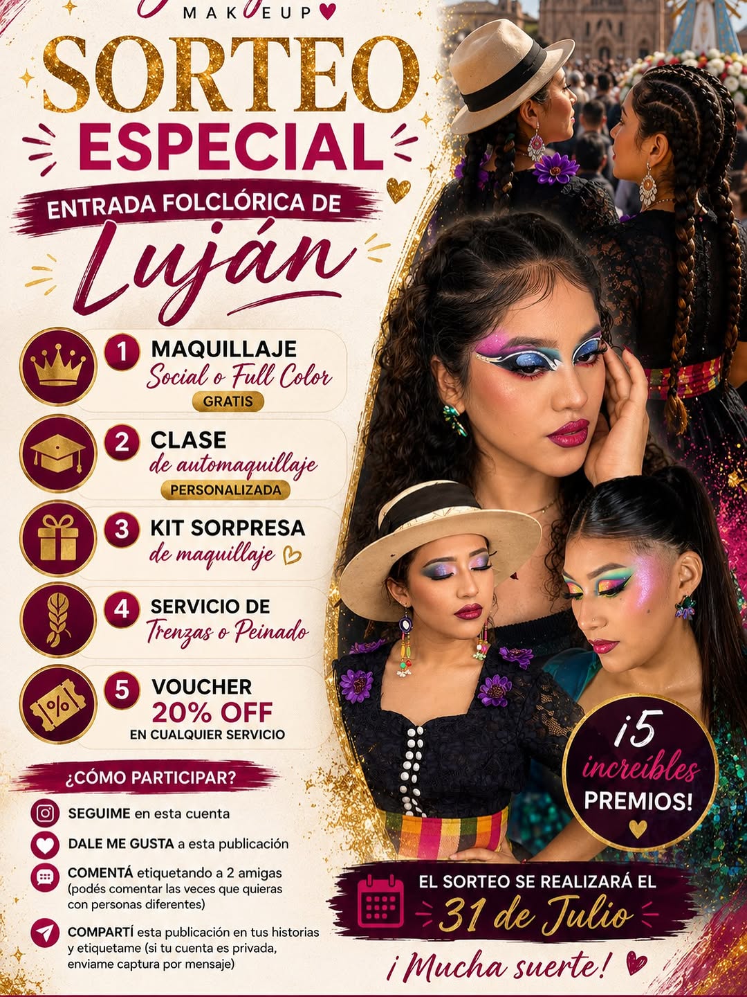 Imagen de 🎉✨ ¡SORTEO ESPECIAL – ENTRADA FOLKLÓRICA DE LUJÁN!