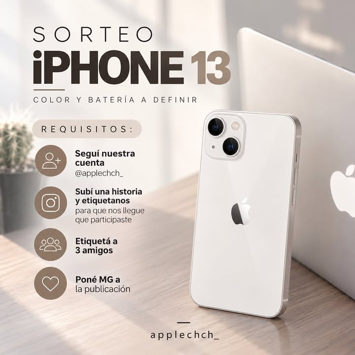 Imagen de LUNES DE SORTEO 📲 Seguí de cerca nuestra cuenta y no te 