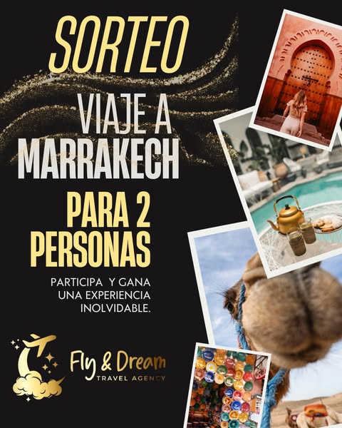 Imagen de 🎁 SORTEAMOS UN VIAJE A MARRAKECH ✈️🌍

Marrakech es