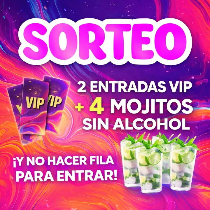 Imagen de 🔥 SORTEO ACTIVADO 🔥
¿Quieres vivir la noche como VIP?
