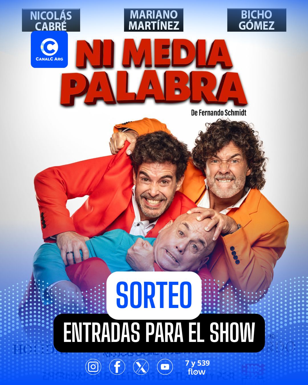 Imagen de 🎭✨ ¡SORTEO DE ENTRADAS EN VILLA CARLOS PAZ! ✨🎭

A