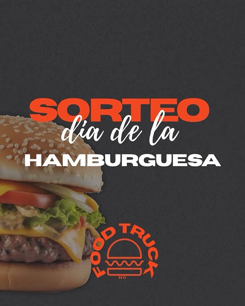 Imagen de 🍔🎉 ¡DÍA INTERNACIONAL DE LA HAMBURGUESA = SORTEO! �