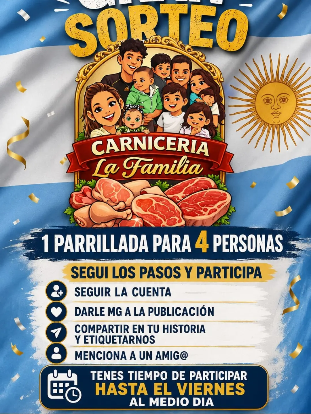 Imagen de No te olvides de participar!
Seguí los pasos!
#sorteo