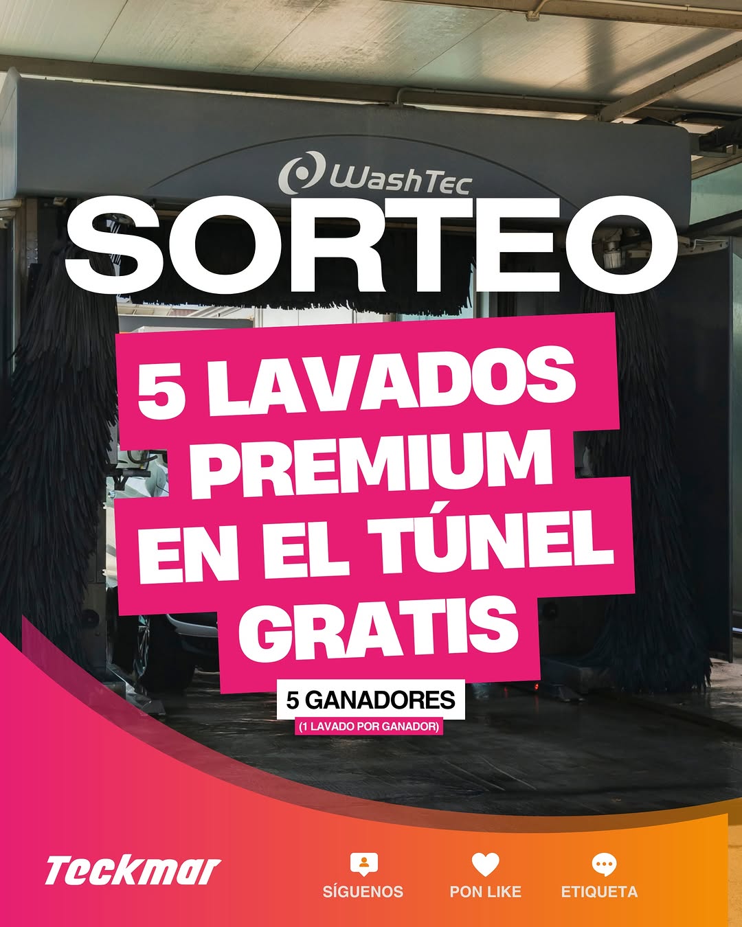 Imagen de 🎁 ¡SORTEO TECKMAR!

¿Te gustaría disfrutar de un coche