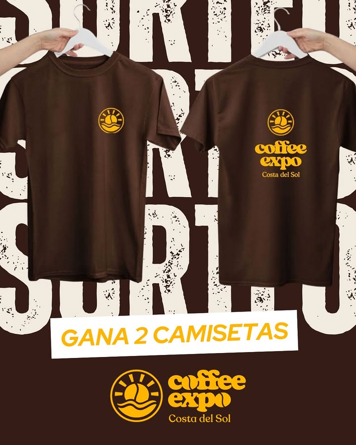 Imagen de 🎉 ¡SORTEAMOS 2 CAMISETAS OFICIALES DE COFFEE EXPO! 🎉
