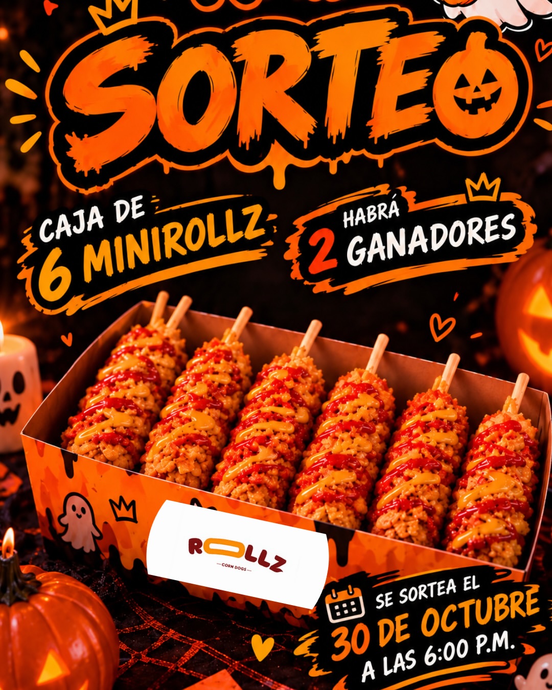 Imagen de 🎃👻 **¡SORTEO DE HALLOWEEN ROLLZ! 👻🎃

Este Hallo