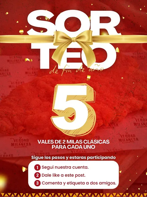 Imagen de Cerramos el año sorteando cinco vales!! Cada ganador se lle