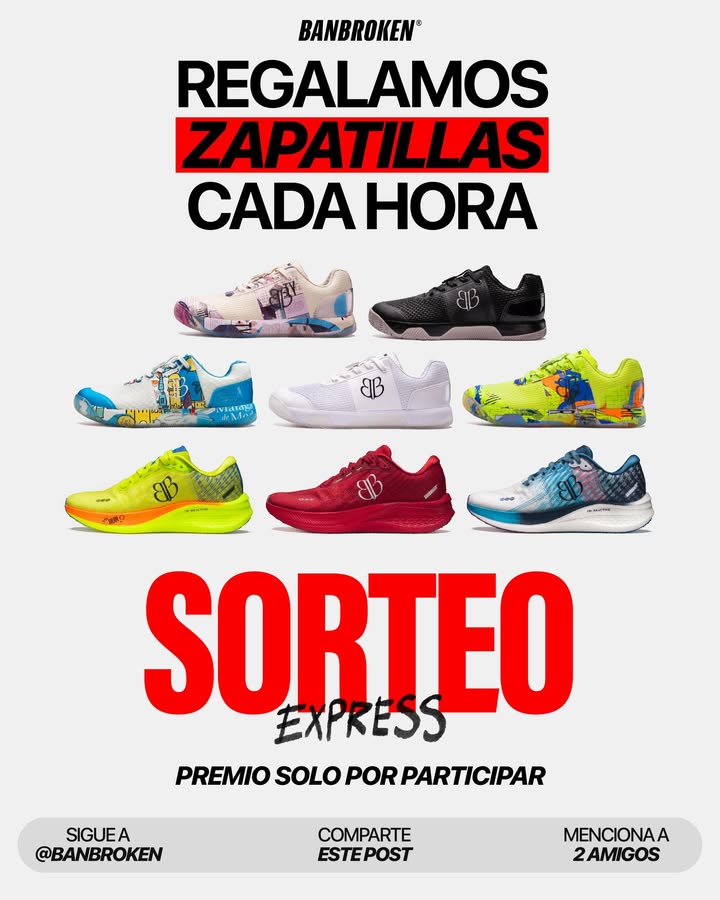 Imagen de AHORA SÍ
¡Estamos regalando zapatillas cada hora por nuest