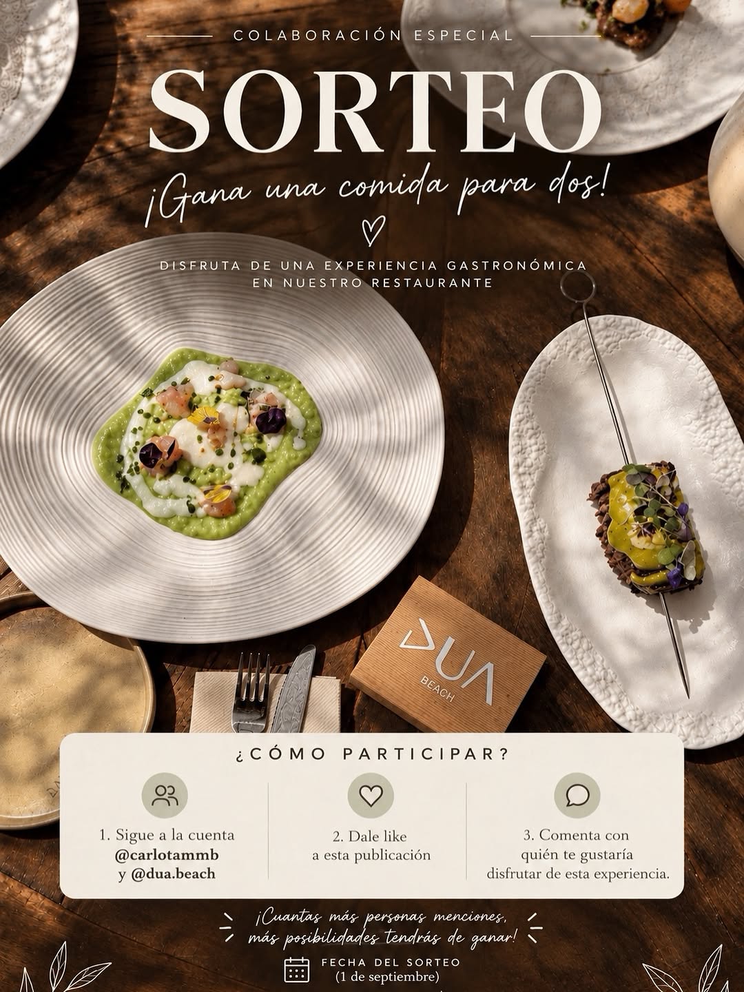 Imagen de 🤎✨ ¡SORTEO ESPECIAL✨🤎

¿Te imaginas disfrutar de