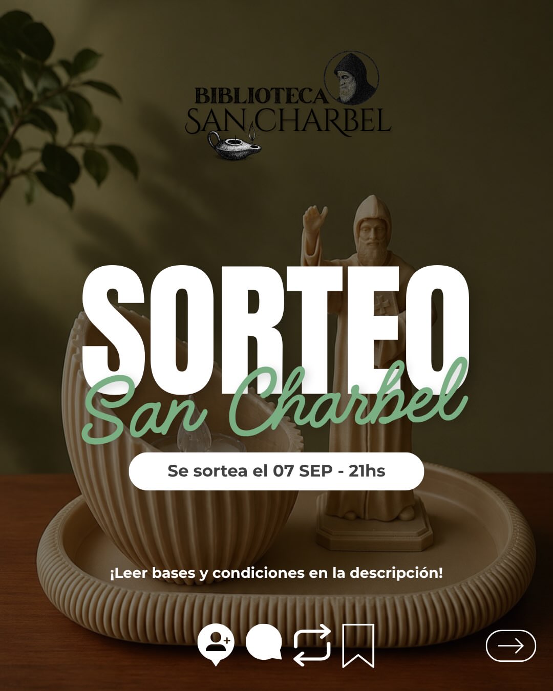 Imagen de 🎁 ¡LLEGÓ EL TERCER SORTEO DE BIBLIOTECA SAN CHARBEL! �
