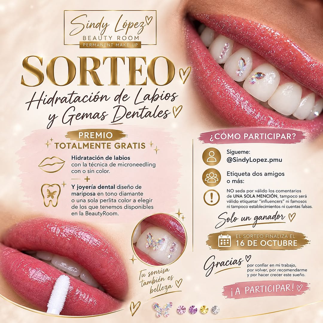 Imagen de ✨ SORTEO ESPECIAL ✨
HIDRATACIÓN DE LABIOS + JOYERÍA DE