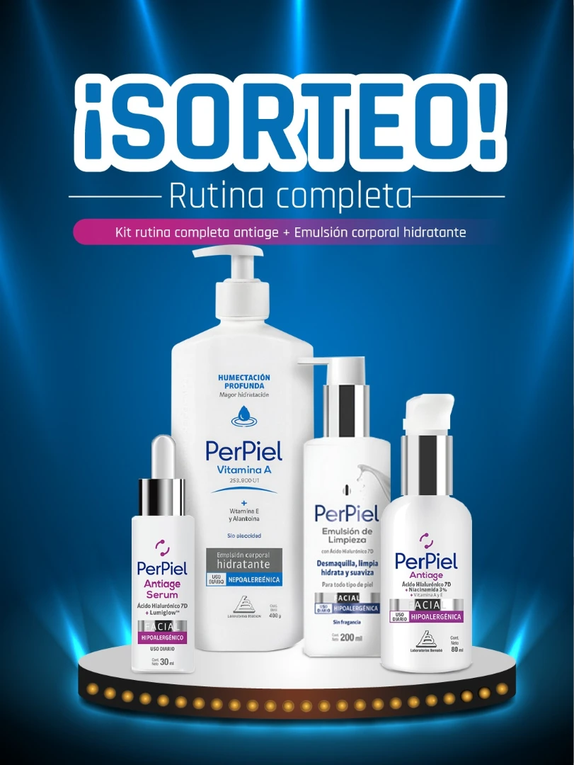 Imagen de ✨ SORTEO | KIT ANTIAGE + EMULSIÓN HIDRATANTE ✨

💛 En