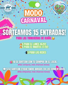 Imagen de Participá y disfrutá de los carnavales 2026.🥳🎊🎉
@