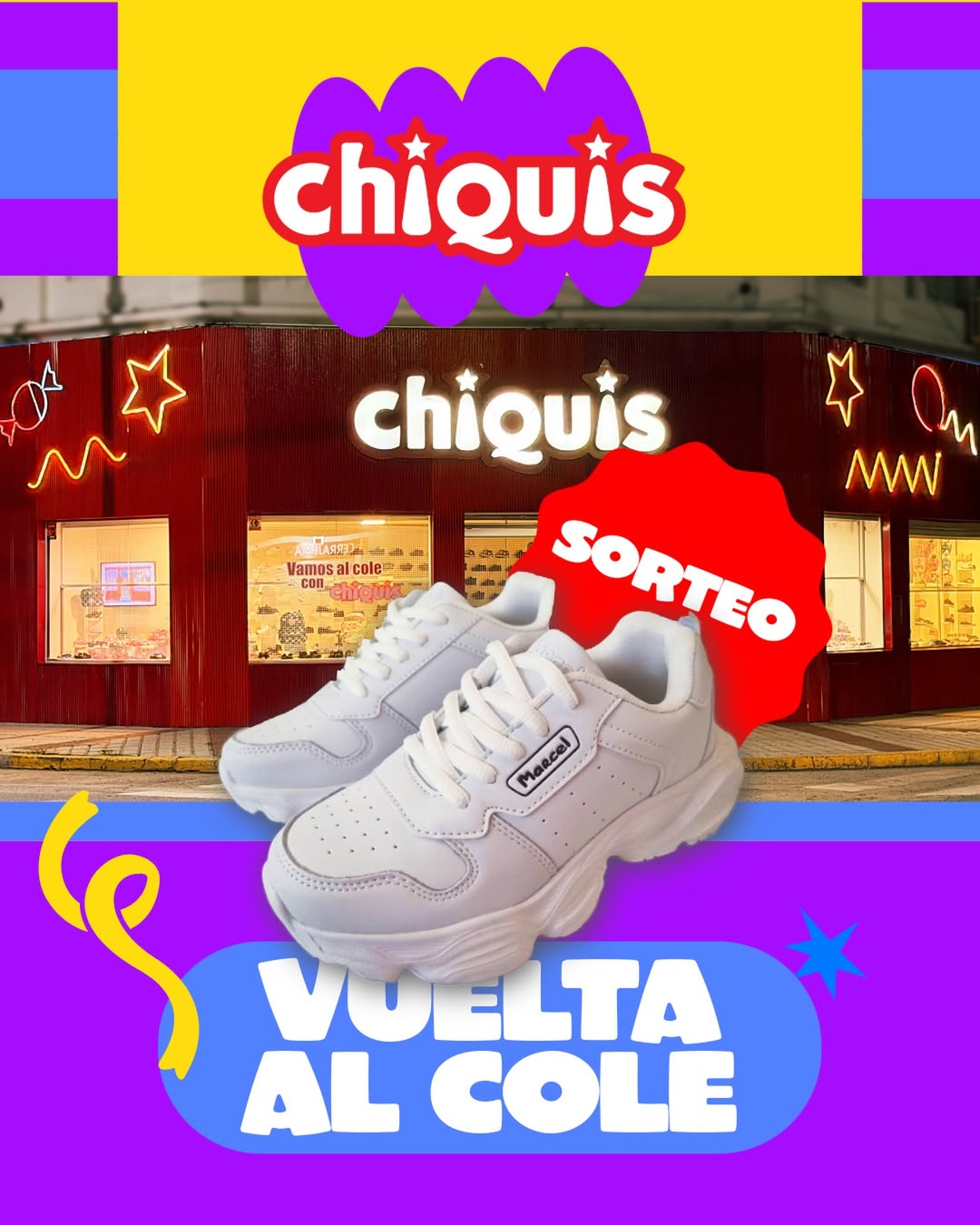 Imagen de 🎒✨ ¡SORTEO VUELTA AL COLE!✨🎒

Vuelven las clases 