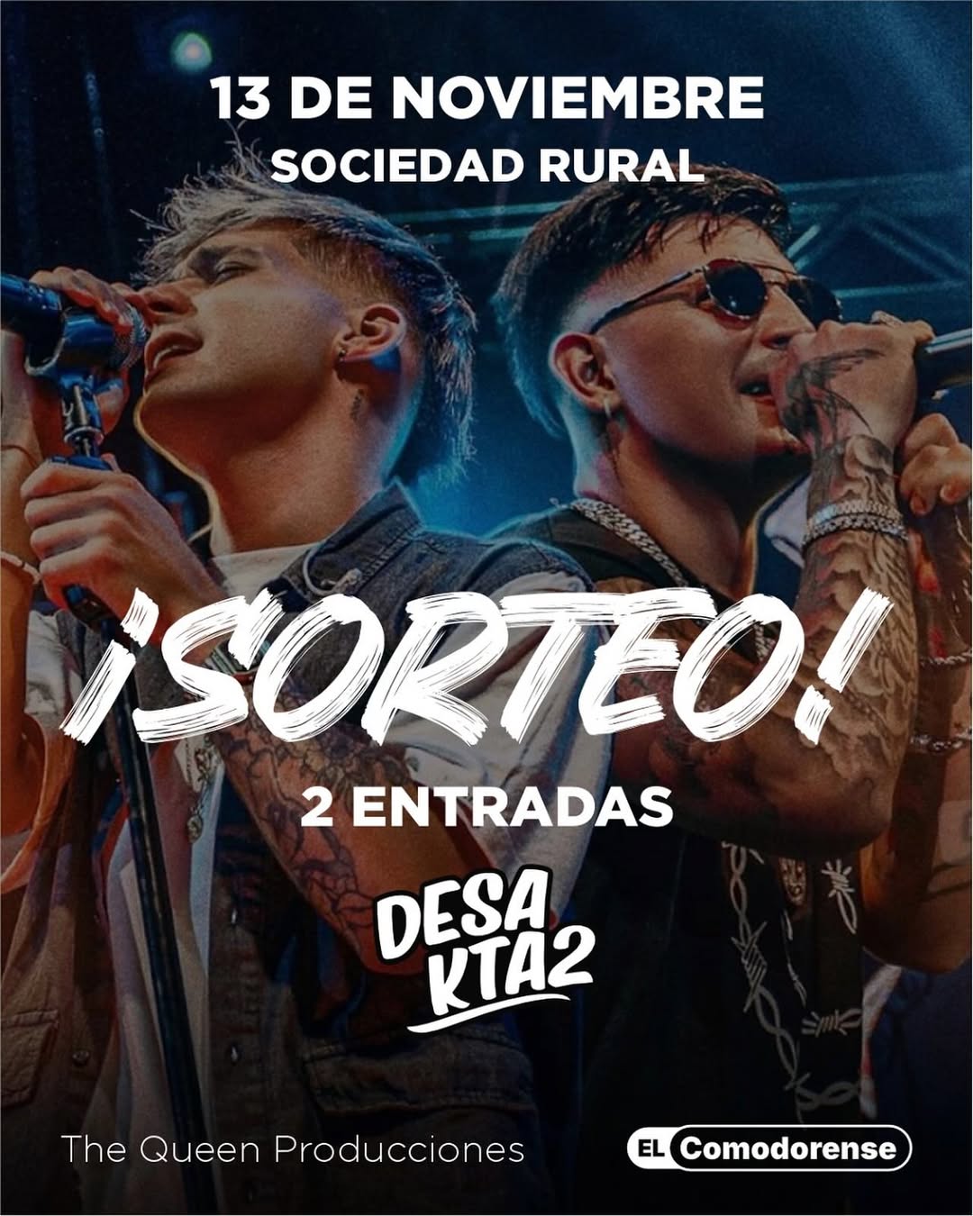 Imagen de 🎉 ¡SORTEO IMPERDIBLE! 🎊

💃🕺 ¡Se viene el show 