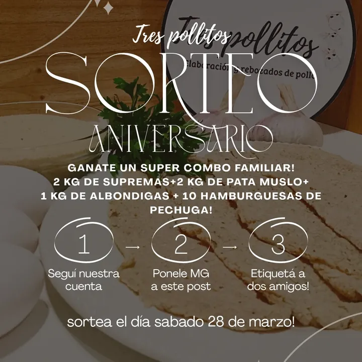 Imagen de 💥 GRAN SORTEO ANIVERSARIO!!
cerramos nuestro mes aniversa