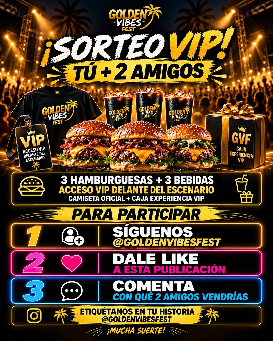 Imagen de 🔥 TÚ, 2 AMIGOS Y UNA EXPERIENCIA VIP 🔥

¡Sorteamos u