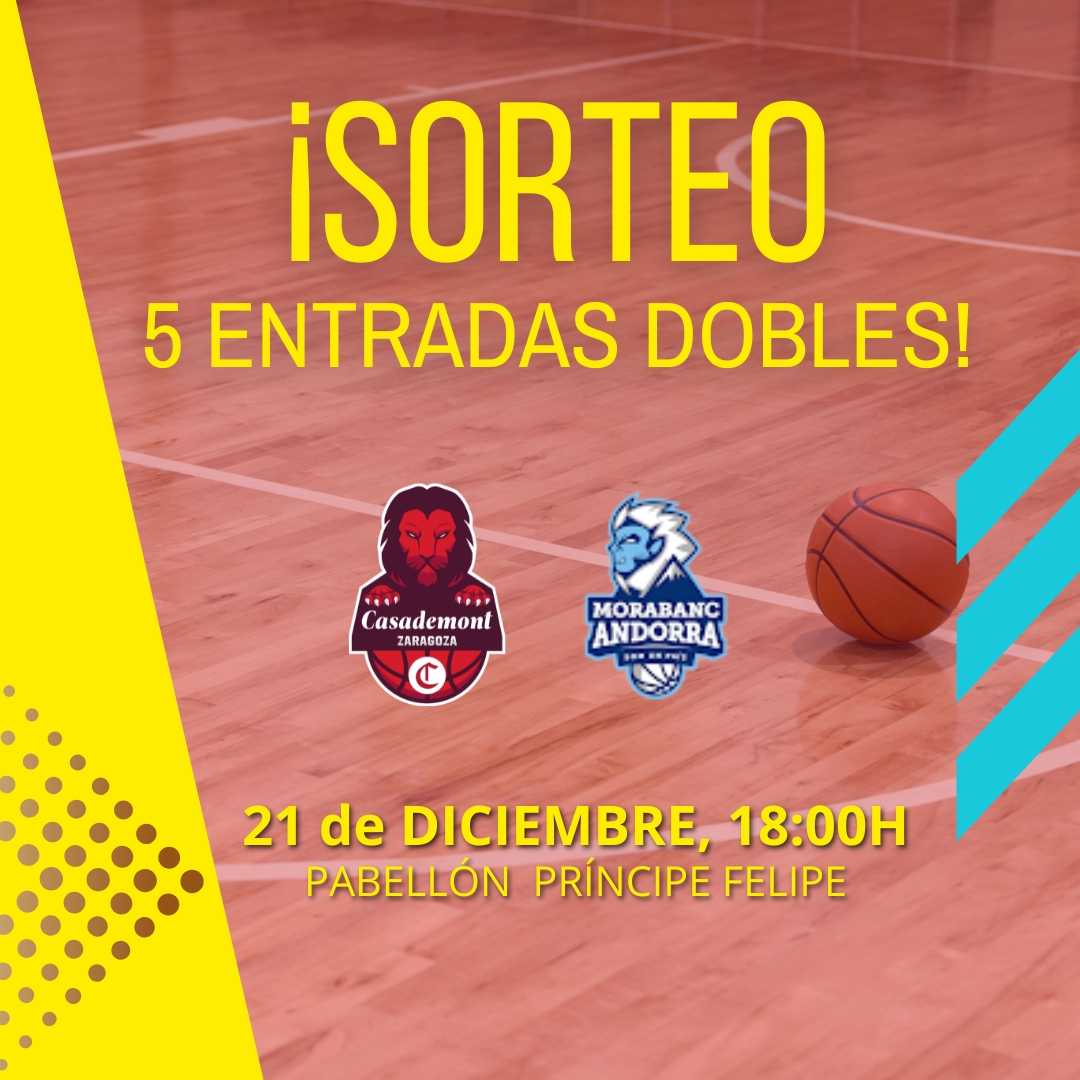 Imagen de ¡Sorteo de 5 entradas dobles!
El próximo domingo 21 de dic