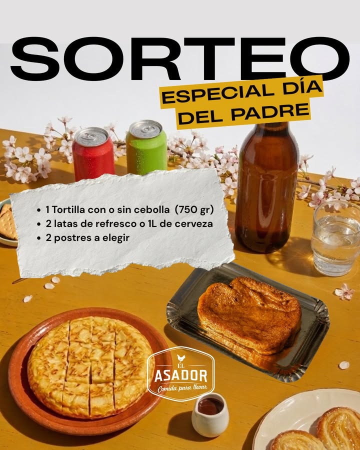 Imagen de ✨ ¡Sorteo dedicado a los papás! El sorteo de este mes es