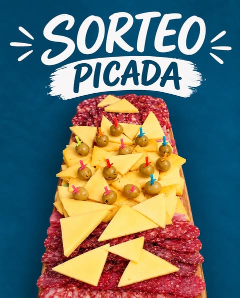 Imagen de 🎁 ¡SORTEAMOS UNA PICADA! 🧀🥩

📻 Deportivo 1270 y