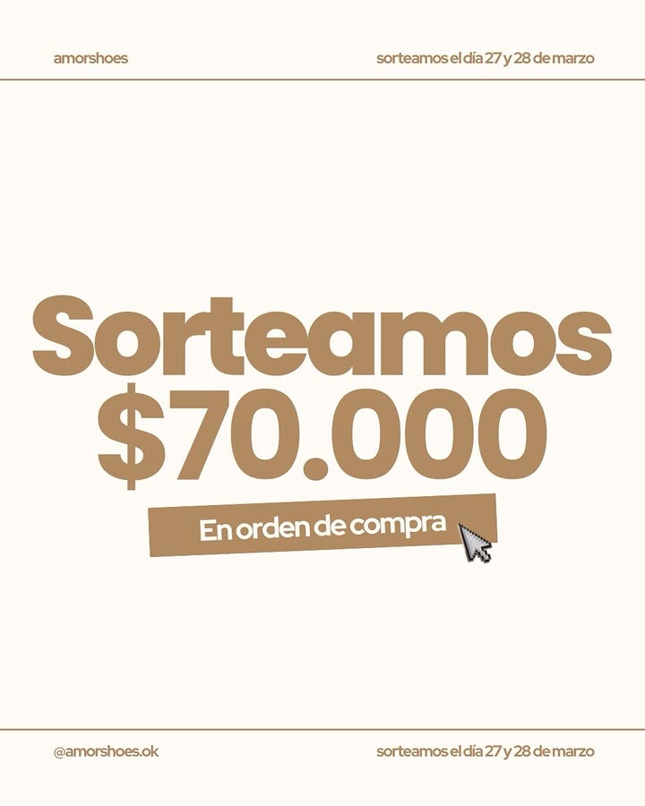 Imagen de 🚨 SORTEO 🚨 

💣 $70.000 PARA ESTRENAR 💣 
👉 2 G