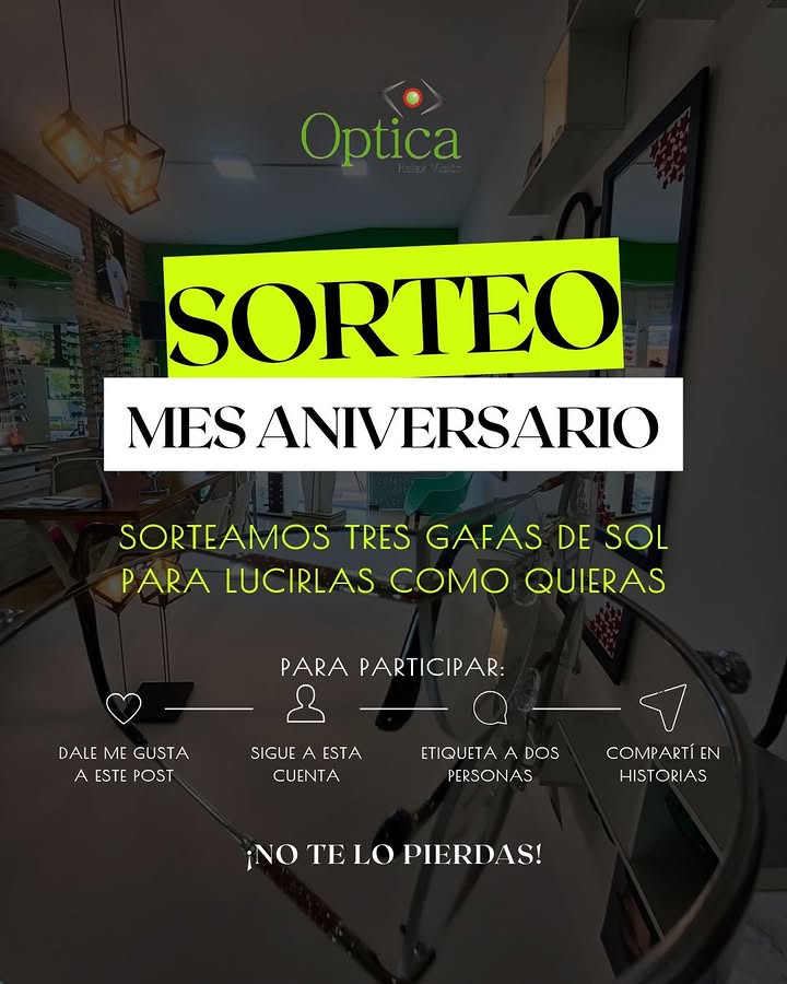 Imagen de 🎉 ¡MES ANIVERSARIO en Relax Visión! 👓✨

Queremos f