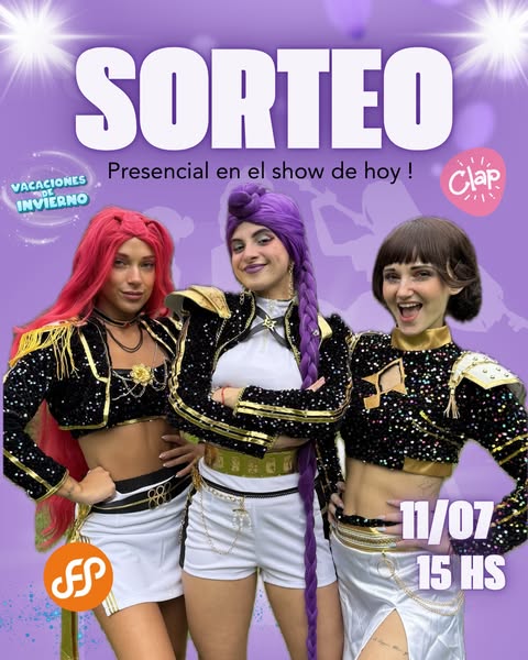 Imagen de ‼️ SORTEO PRESENCIAL EN EL SHOW DE HOY ‼️

Los esper