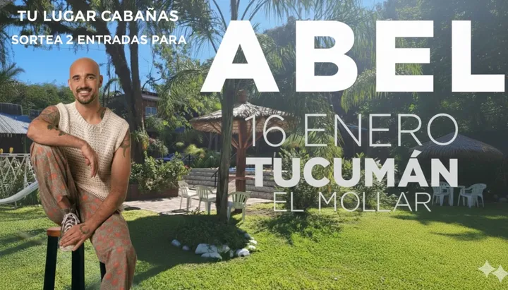 Imagen de Buenas buenas! En Tu lugar Cabañas🏡 sorteamos
2 entradas