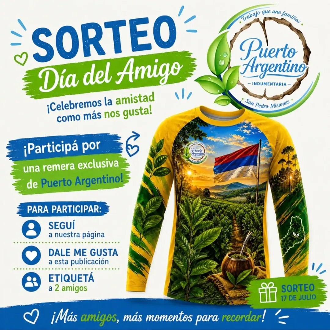 Imagen de 🎉✨ ¡SORTEO DÍA DEL AMIGO! ✨🎉

Porque la amistad 